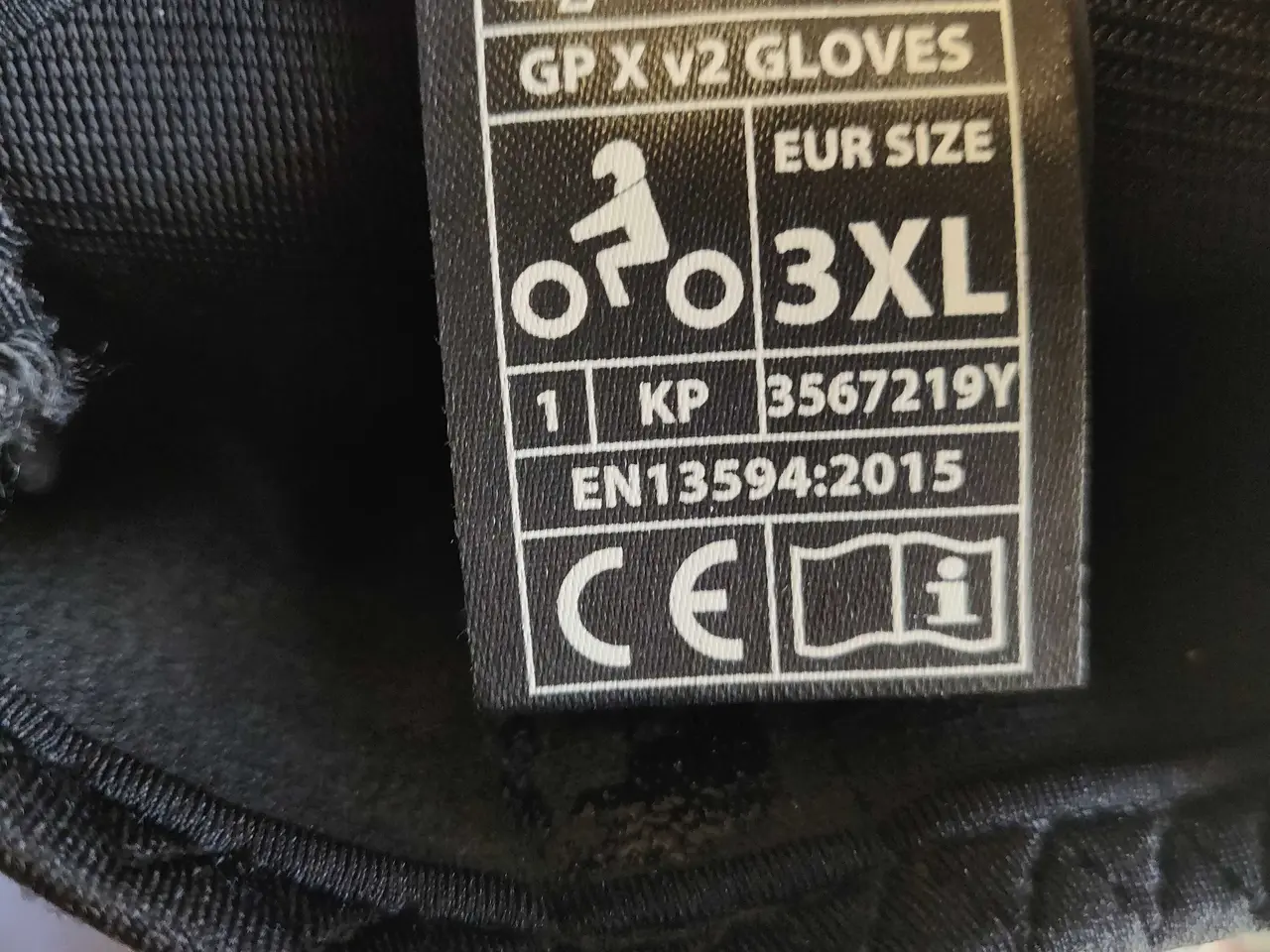 Billede 3 - Alpinestars GP X V2 3xl MC handsker 