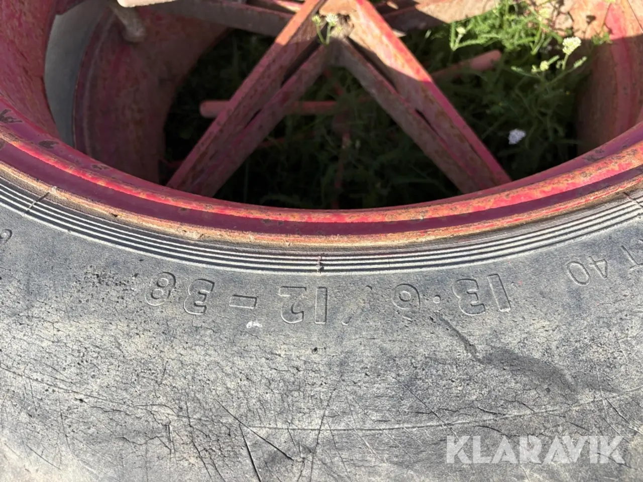 Billede 5 - Traktordæk Dunlop Fieldmaster