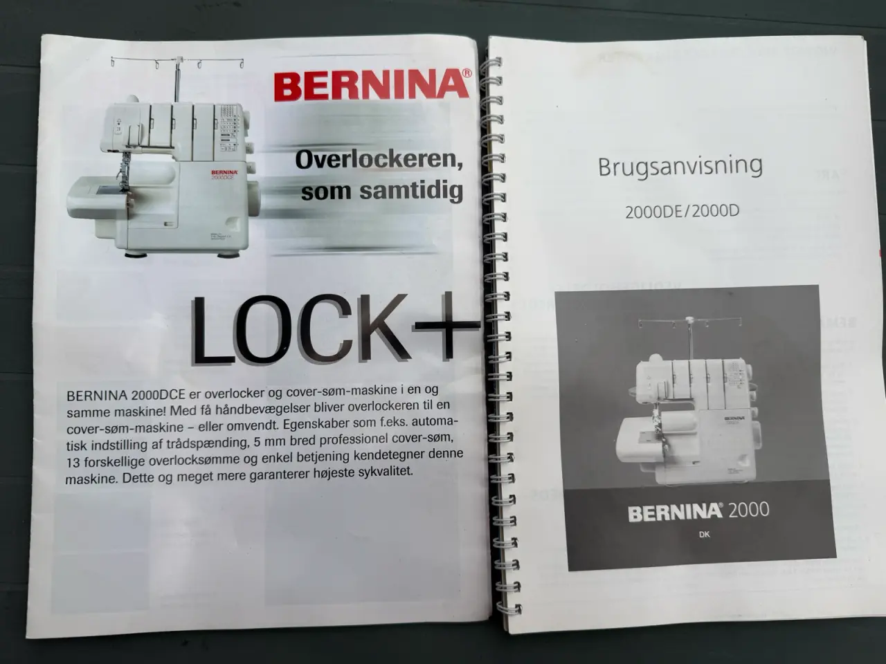 Billede 3 - Bernina 2000DE overlock-maskine sælges