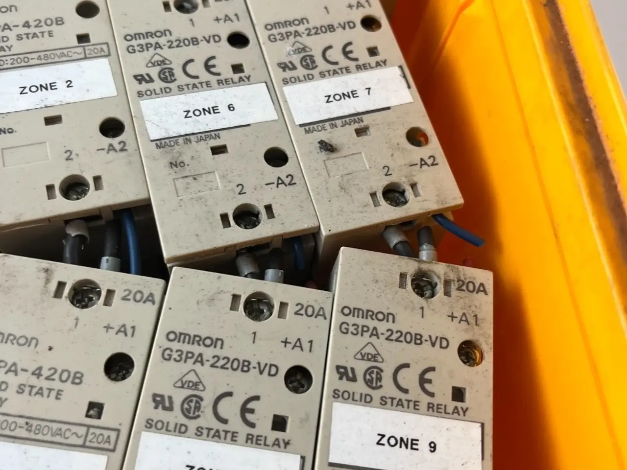 Billede 5 - parti of 15 Omron G3PA-420B G3PA-220B-VD Solid SSR