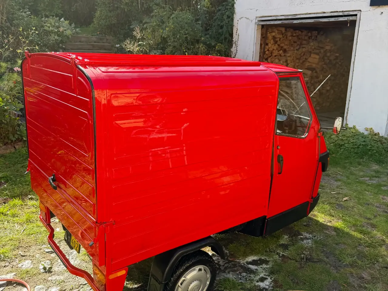 Billede 5 - Piaggio Ape 50 Van E4 – Rød