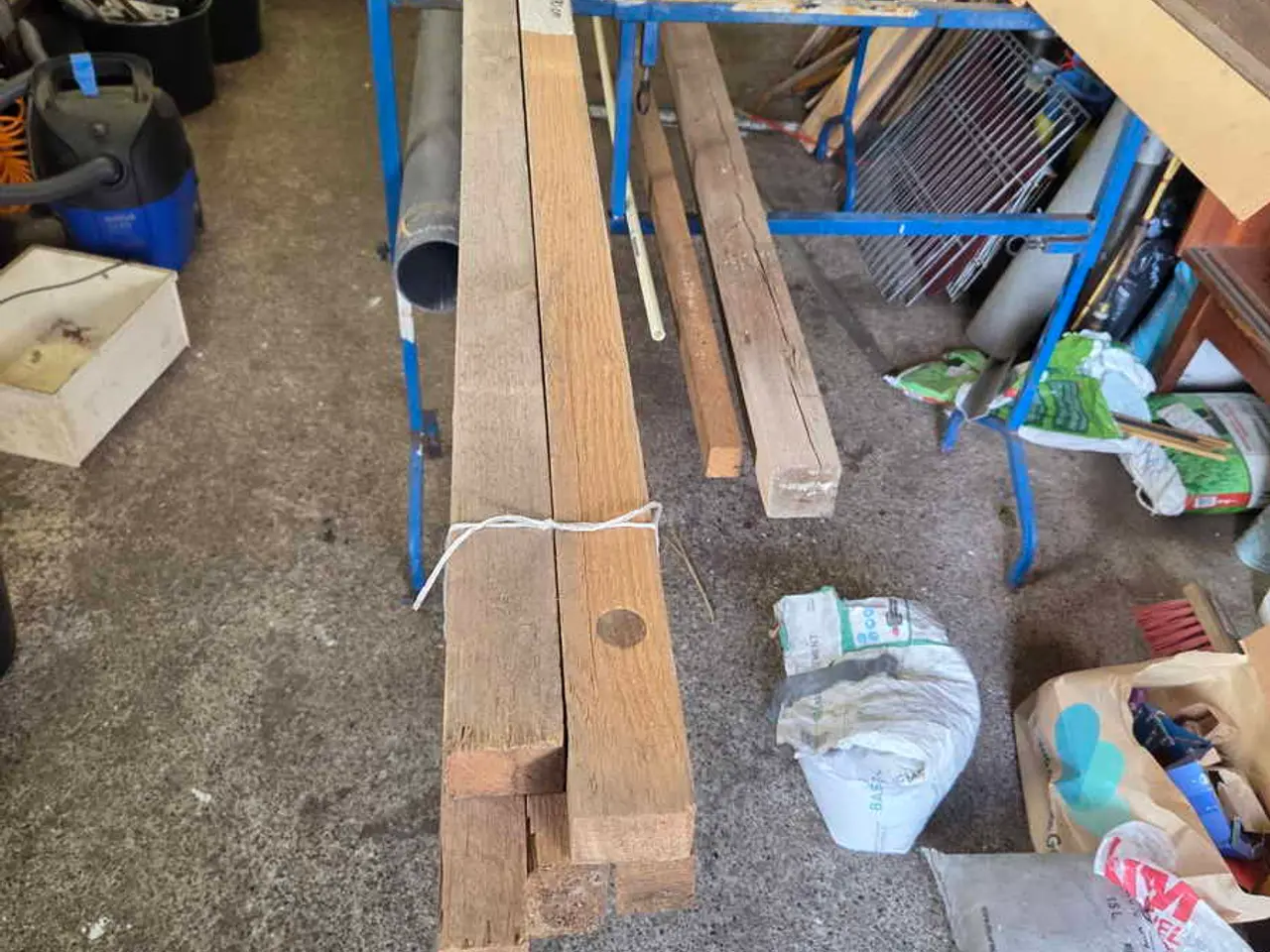 Billede 1 - 5 stk. Lægter 57x38 mm - 370 cm