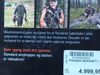 Høreværn til jagt
