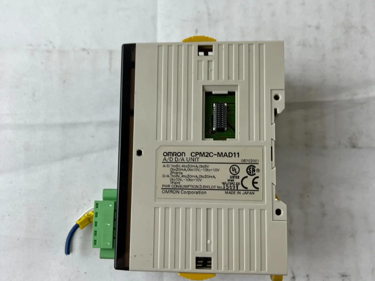 Billede 6 - Omron CPM2C-MAD11 Analog I/O Unit 2x Analog Inputs