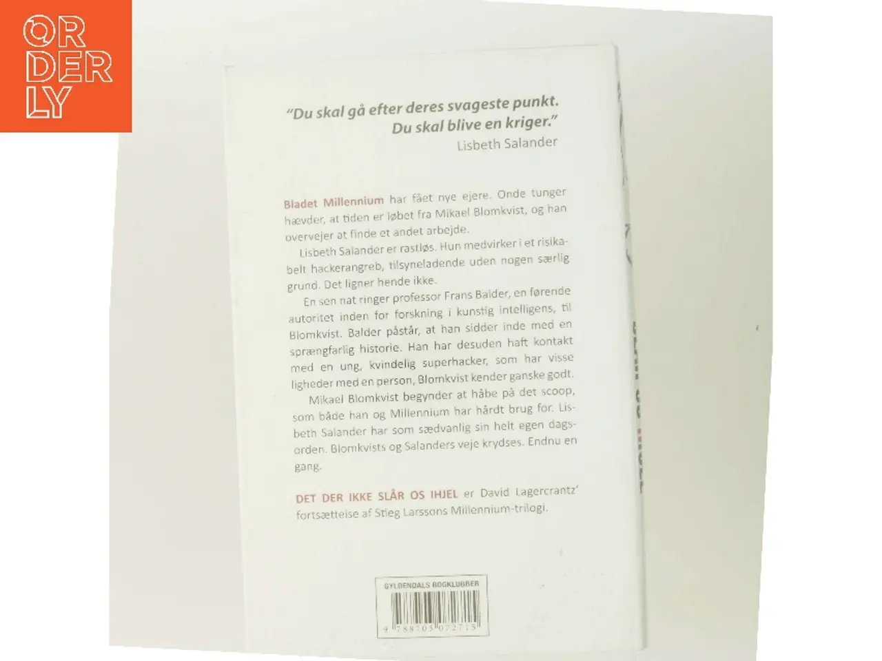 Billede 3 - Det der ikke slår os ihjel af David Lagercrantz (Bog)