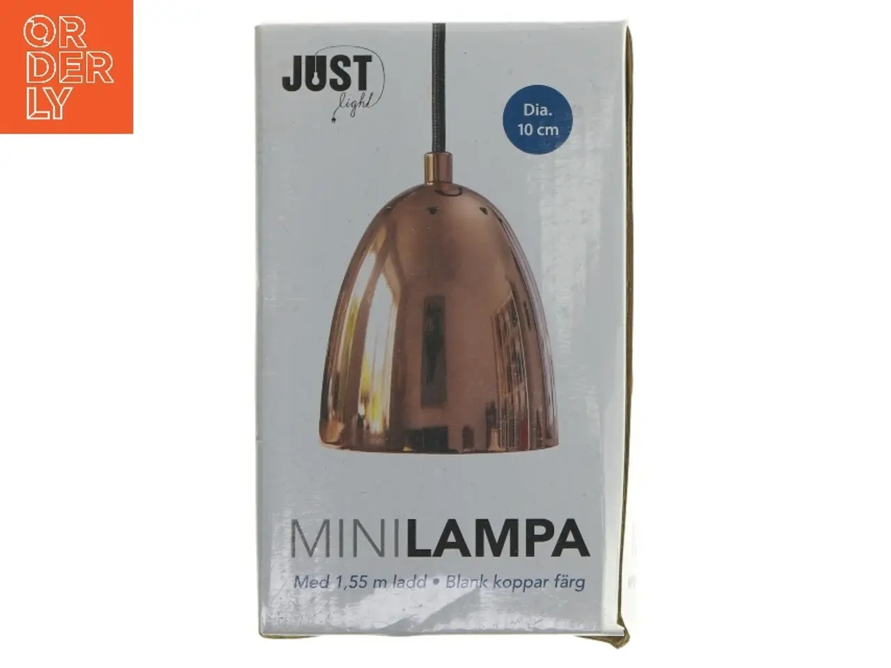 Billede 1 - Mini kobberlampe fra Just Light (str. 10 cm)