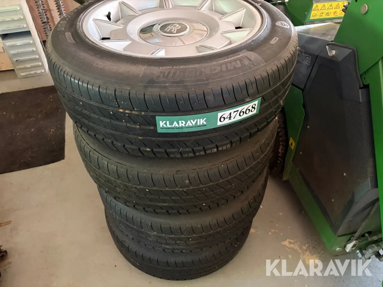 Billede 1 - Dæk og fælge 4 styk Michelin, Rolls Royce