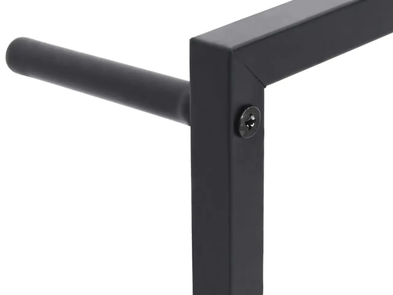 Billede 5 - Håndklædeholder 45x10x115 cm stål sort