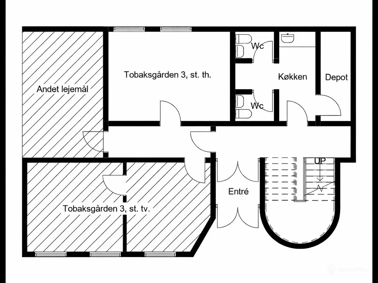 Billede 4 - Tobaksgården 3. st. th. – Kliniklejemål