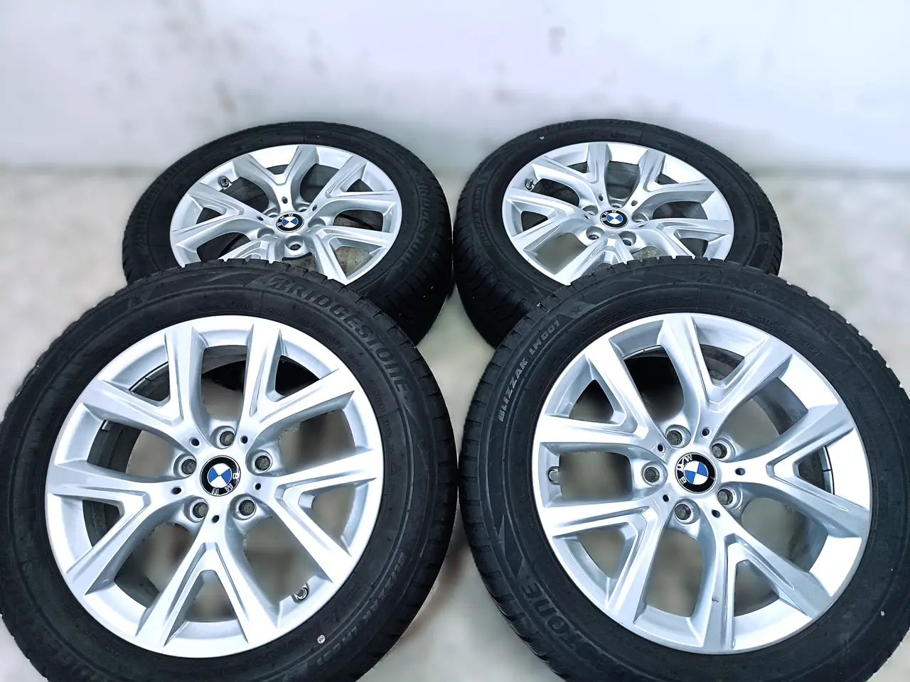 Billede 3 - 5x112 17" ET39 nav66,6ø BMW/MINI vinter fælge TPMS