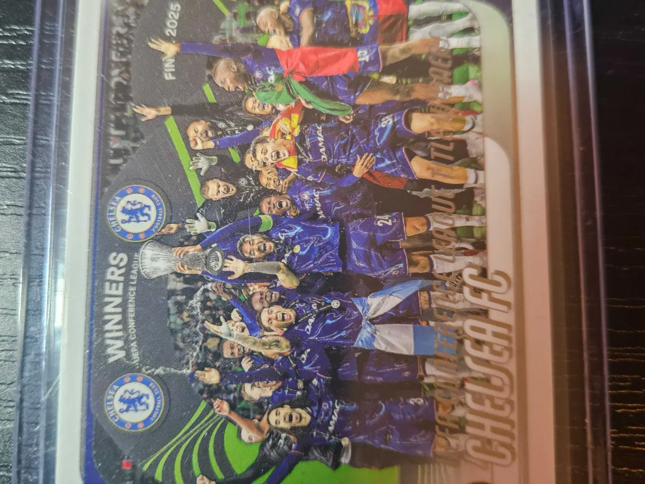 Billede 2 - Chelsea Winners Conference League Fodboldkort 