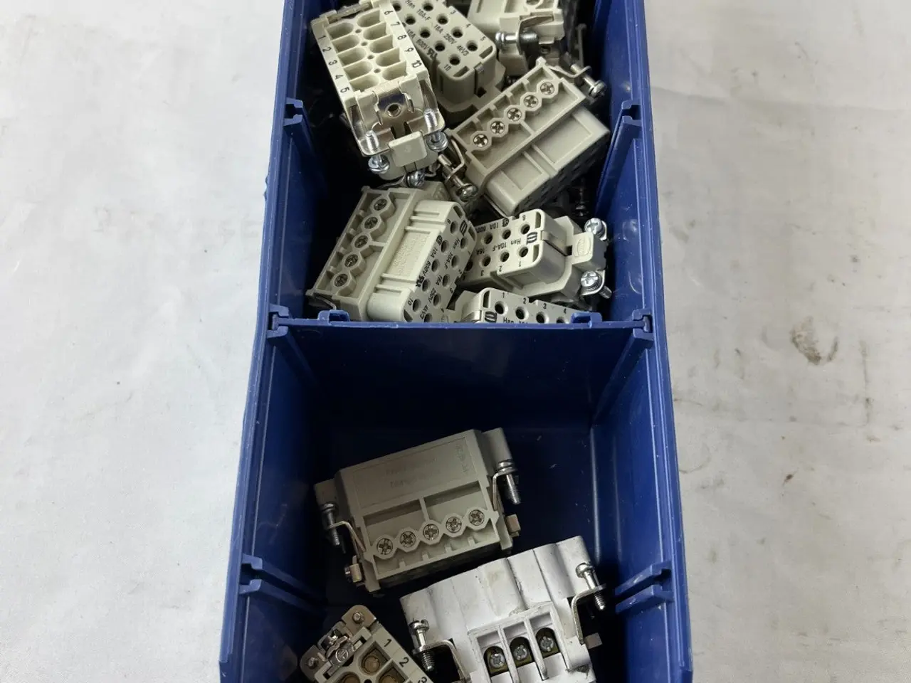 Billede 10 - Harting Han 10A-F 16A 250V 10 Pole Inserts parti