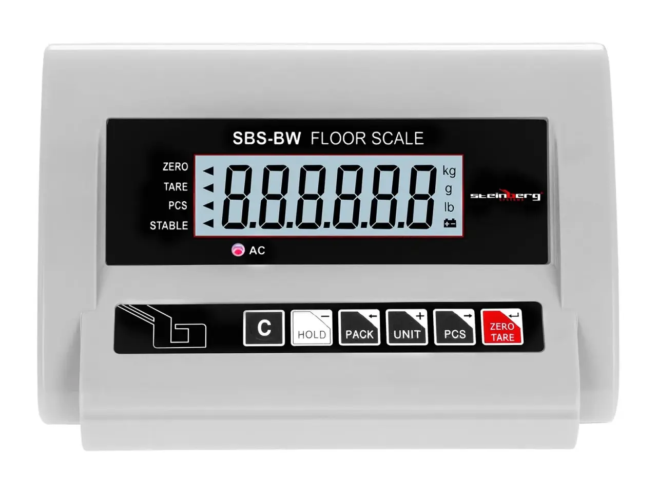 Billede 3 - Gulvvægt – 3 t / 1 kg – LCD
