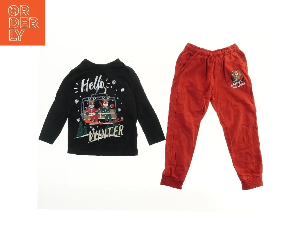 Billede 1 - Vinterpyjamas sæt til børn fra Little Kids (str. 116)