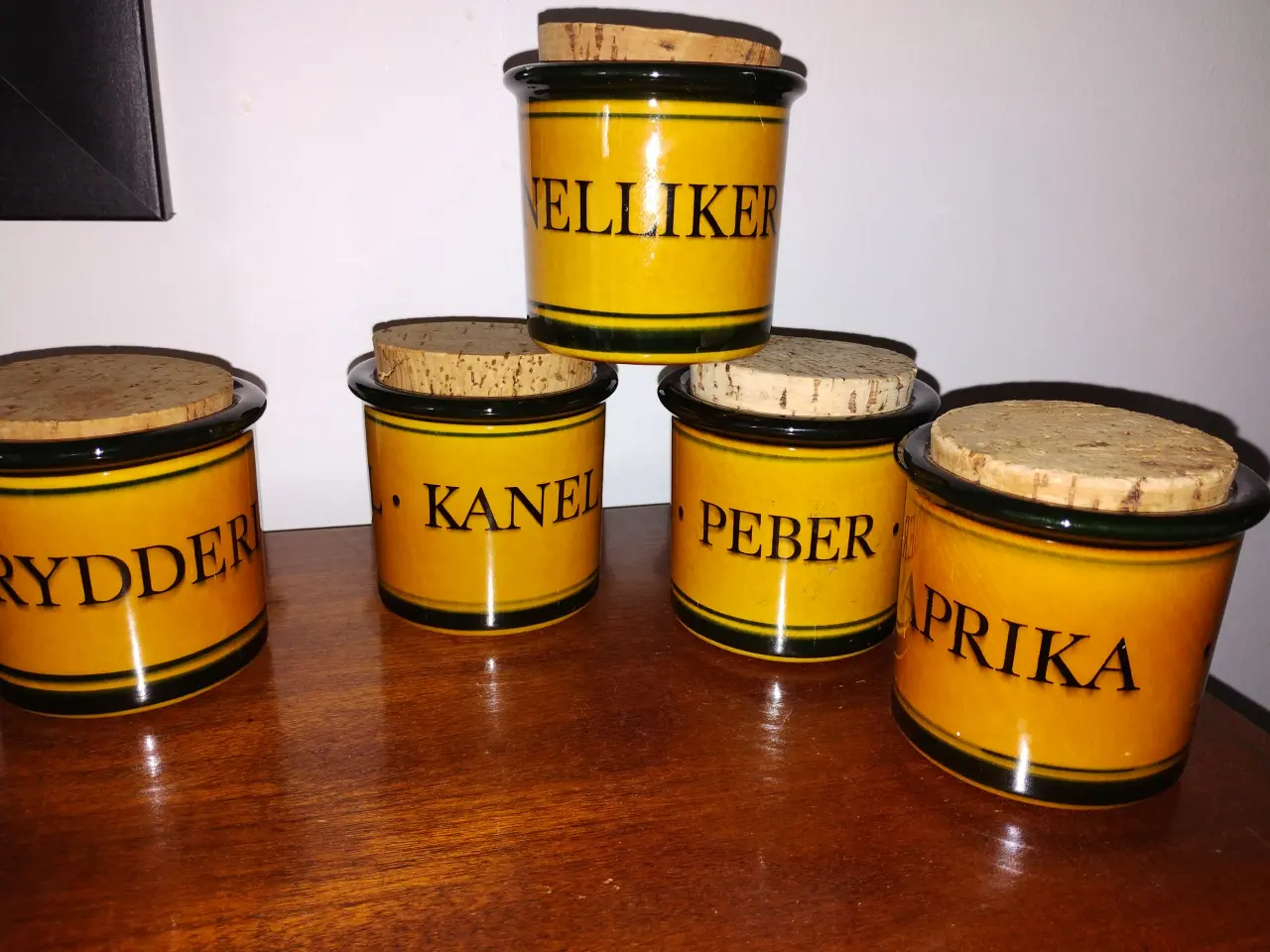 Billede 2 - Knabstrup krydderi krukker
