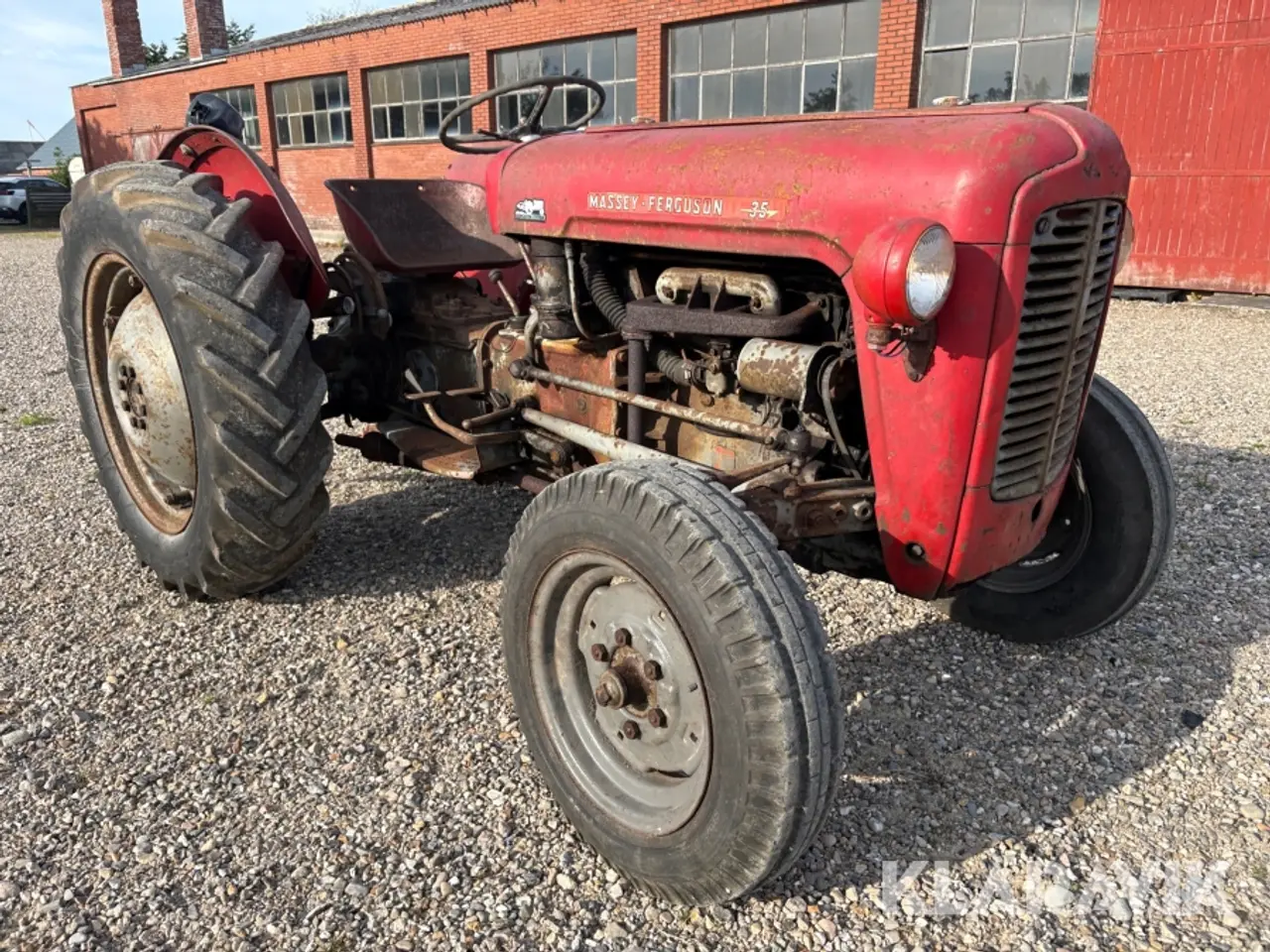 Billede 2 - Veterantraktor Massey Ferguson 35