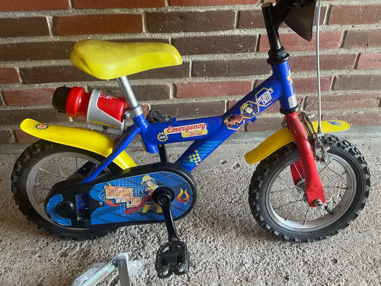 Billede 1 - Brandmand Sam Begynder cykel 12”