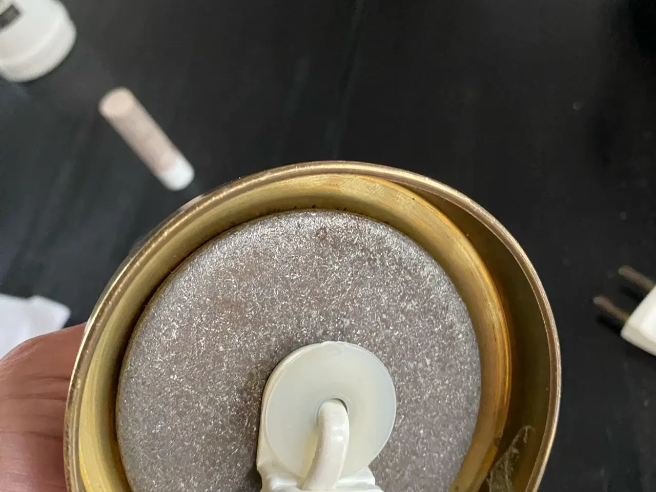 Billede 8 - Bordlampe messing look