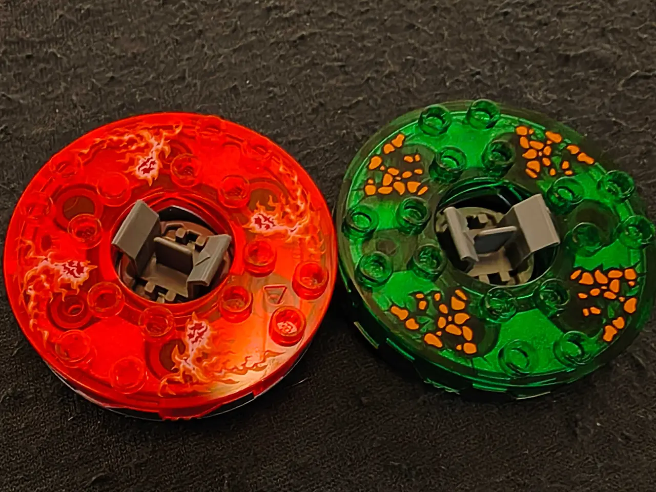 Billede 5 - Ninjago: NRG Kai vs. Chokun spinner sæt (9591)
