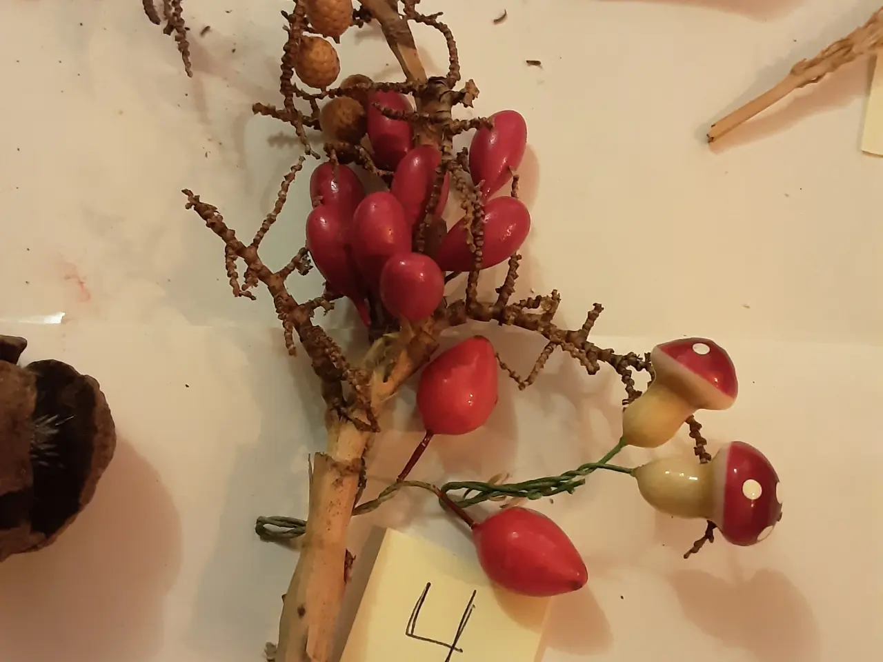 Billede 6 - Natur juledekoration pynt. Samlede pris. 28.00kr.