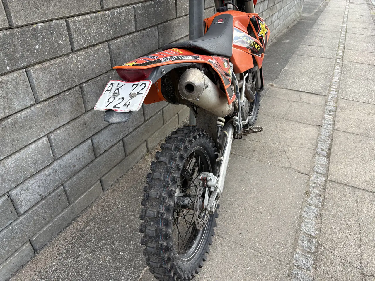 Billede 5 - Ktm exc 525 crosser på plader 