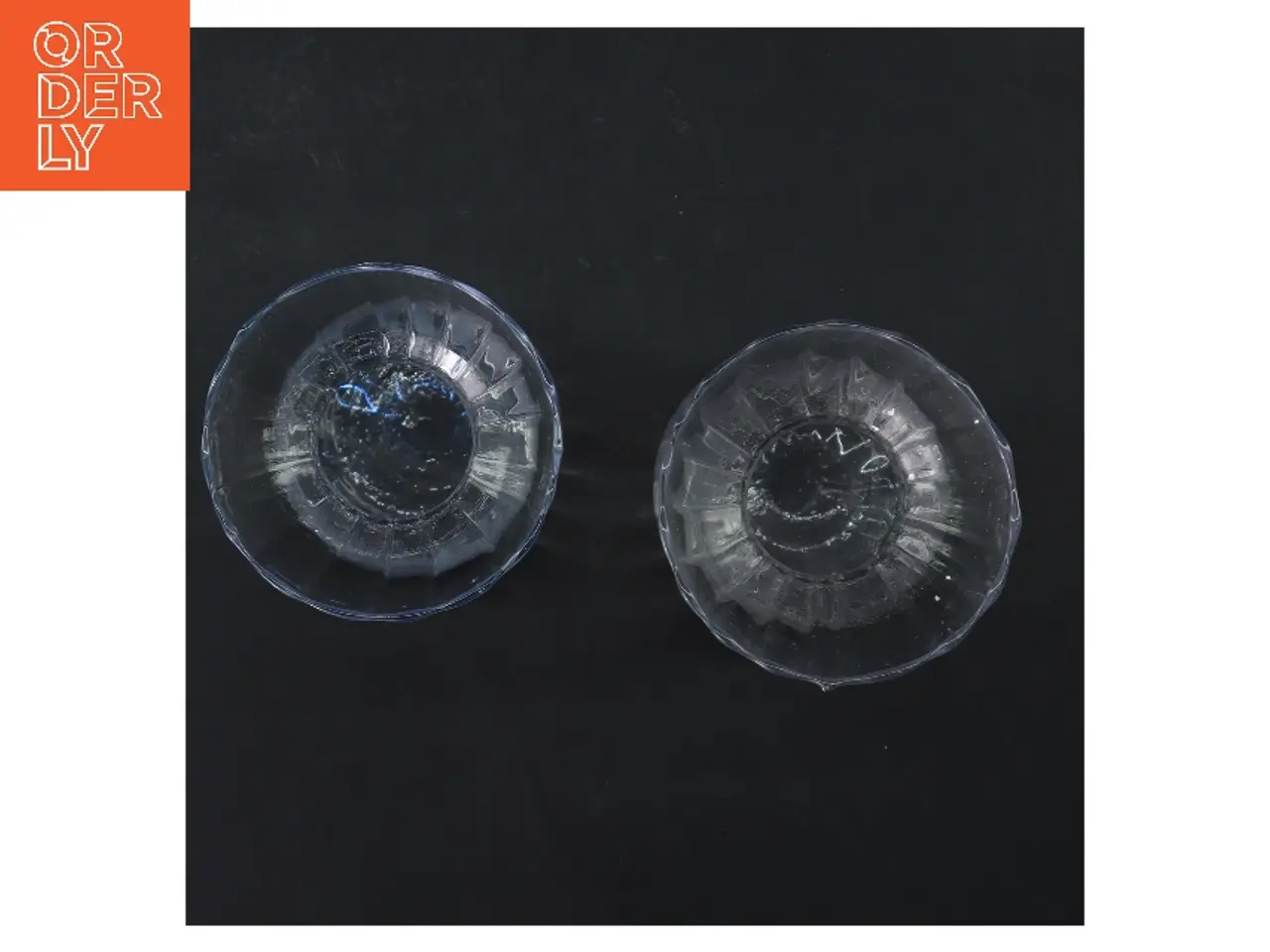 Billede 2 - 2 flotte hyacinterglas  (str. 2 stk Ø 8 cm længde 16 cm)