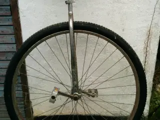 Ethjulet cykel, stort hjul