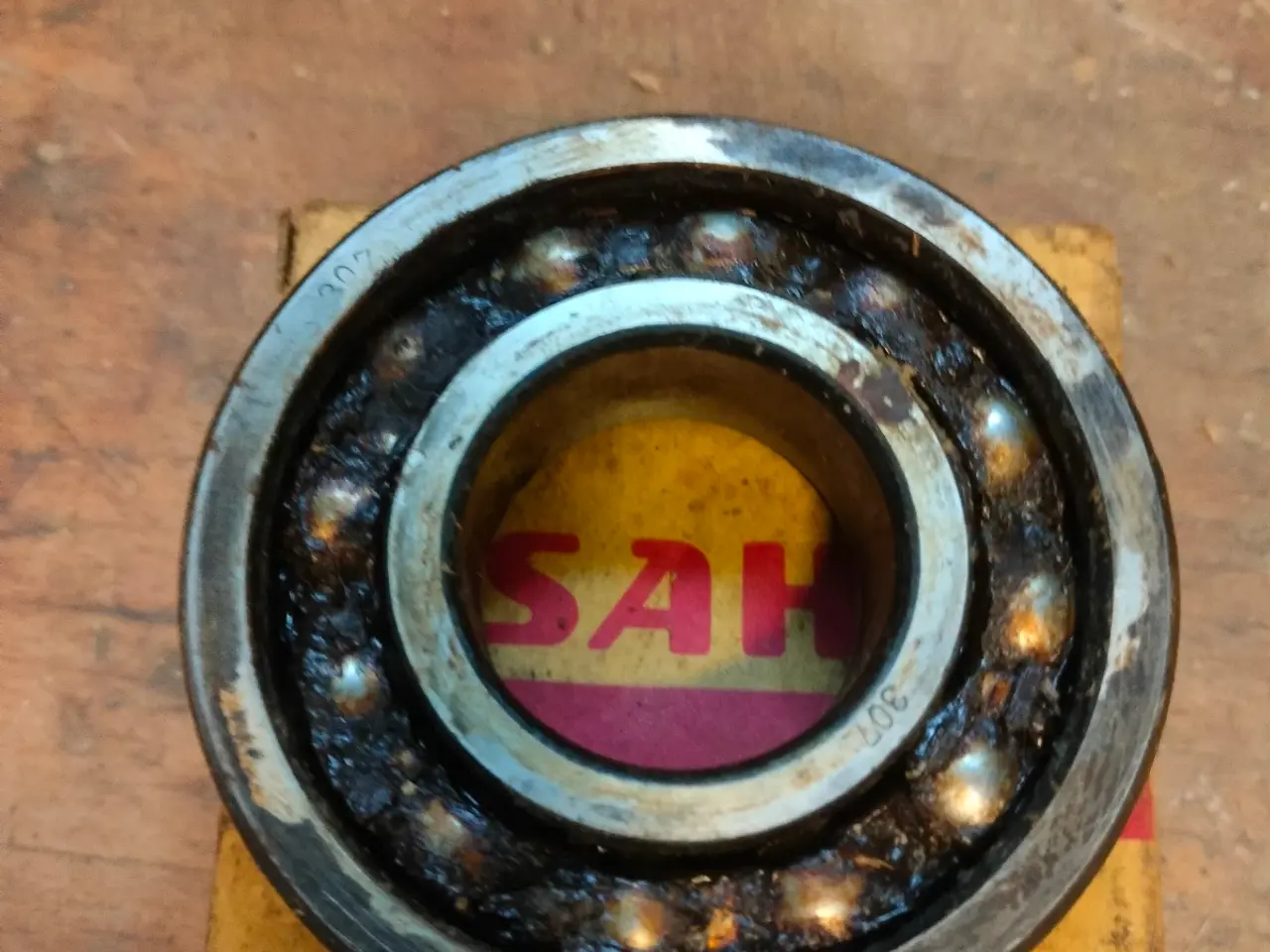 Billede 1 - Originalt Asahi 302 kugleleje (6302) – Ubrugt NOS,