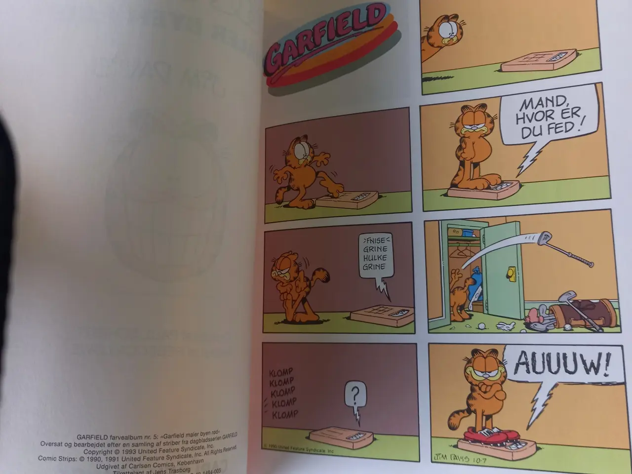 Billede 10 - Garfield tegneserie hæfter I farver NM