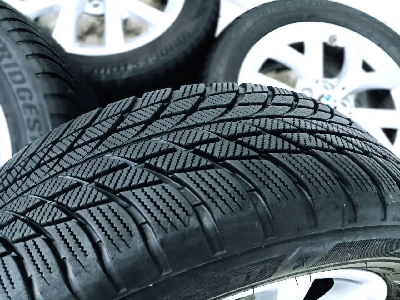 Billede 7 - 5x112 17" ET39 nav 66,6ø BMW vintersæt inkl.TPMS -