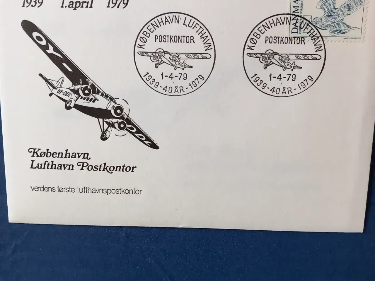 Billede 1 - København lufthavn postkontor 40 år