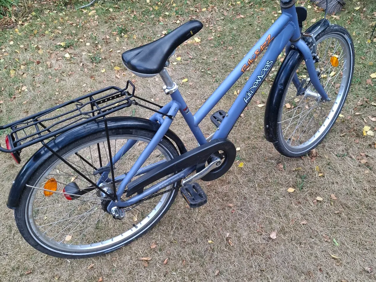 Billede 4 - Kildemoes 24 " blå børnecykel