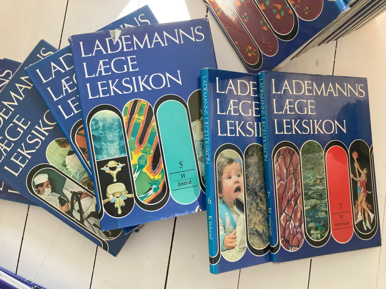 Billede 1 - Lademanns lægeleksikon bind 1-21 + 5 emnebind