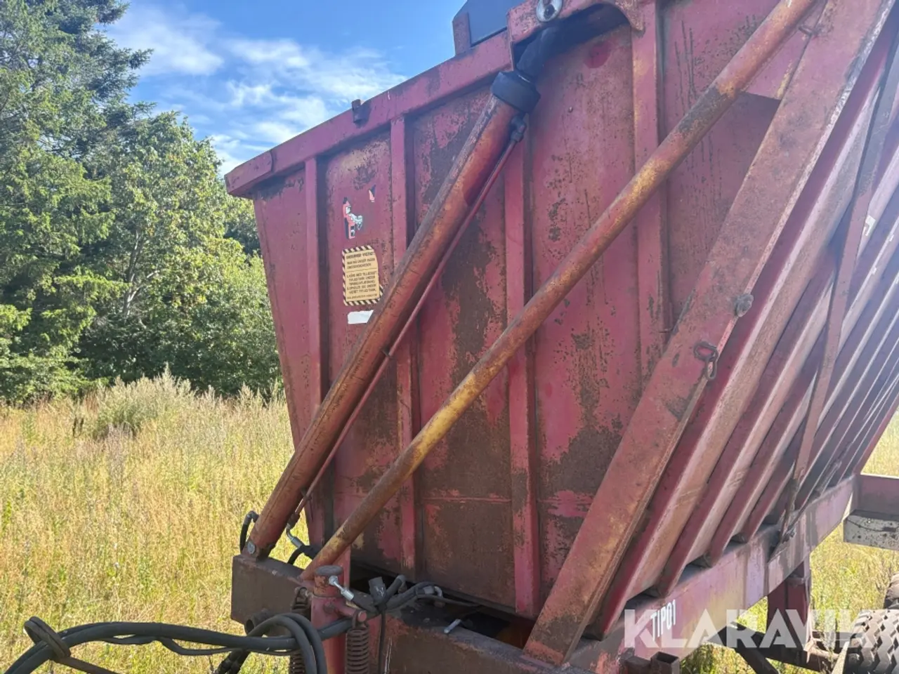 Billede 12 - Høj tipvogn Tim 441-803
