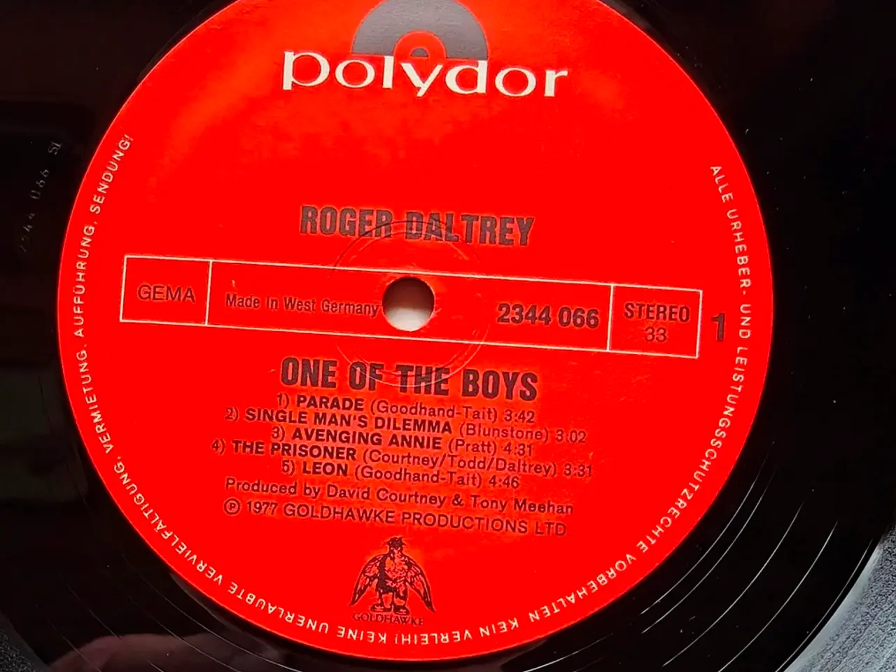 Billede 4 - LP, Roger Daltrey x2