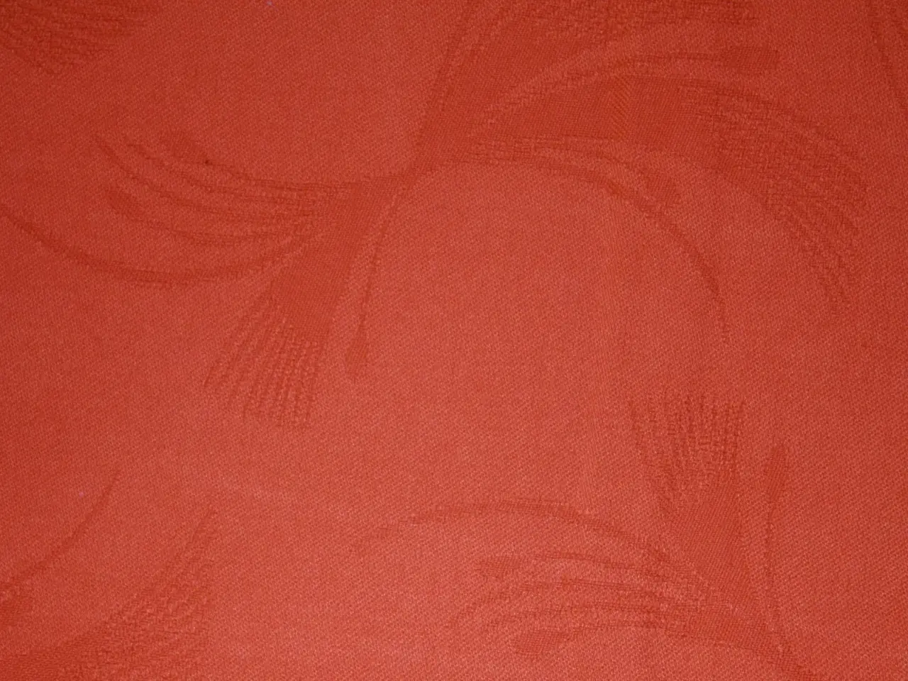 Billede 5 - Rustrød dug fra Juna, 132 x 300 cm