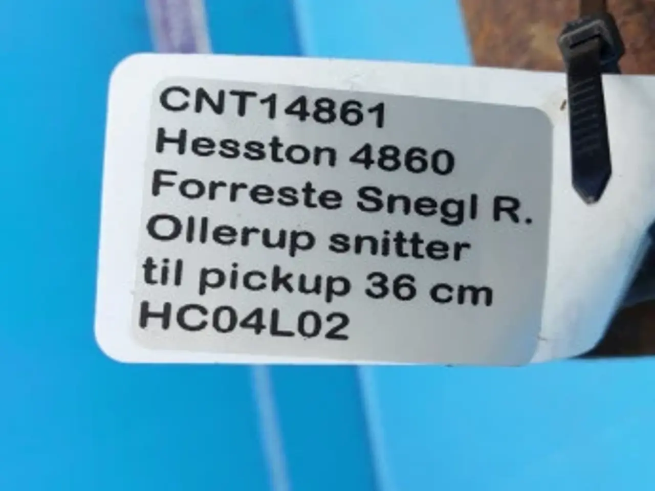 Billede 17 - New Holland 4860 Forreste Snegl R. Ollerup Snitter til Pickup 36 cm