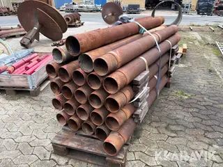 Casing jern rør 22 styk