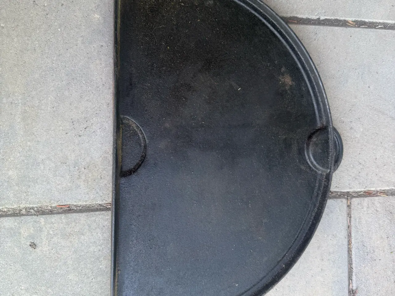 Billede 2 - Støbejernsplade Primo Oval XL 400