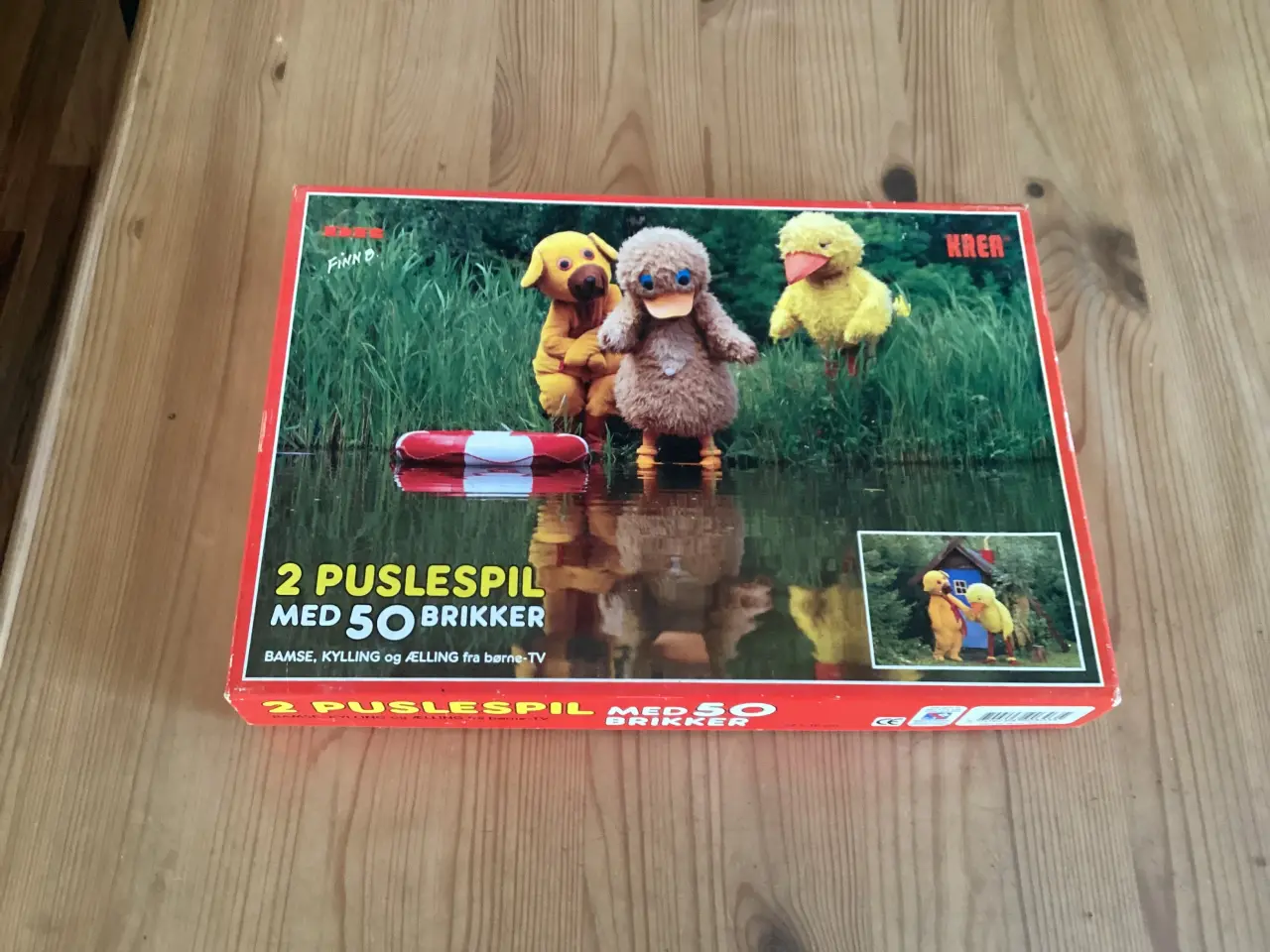 Billede 3 - Bamse, Kylling, Ælling Spil og Puslespil.