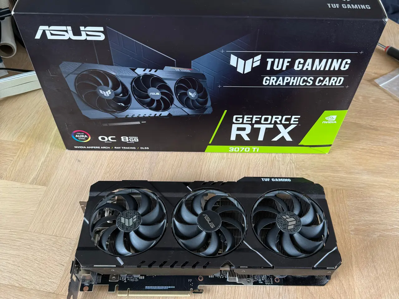 Billede 1 - ASUS TUF Gaming RTX 3070 Ti 8GB