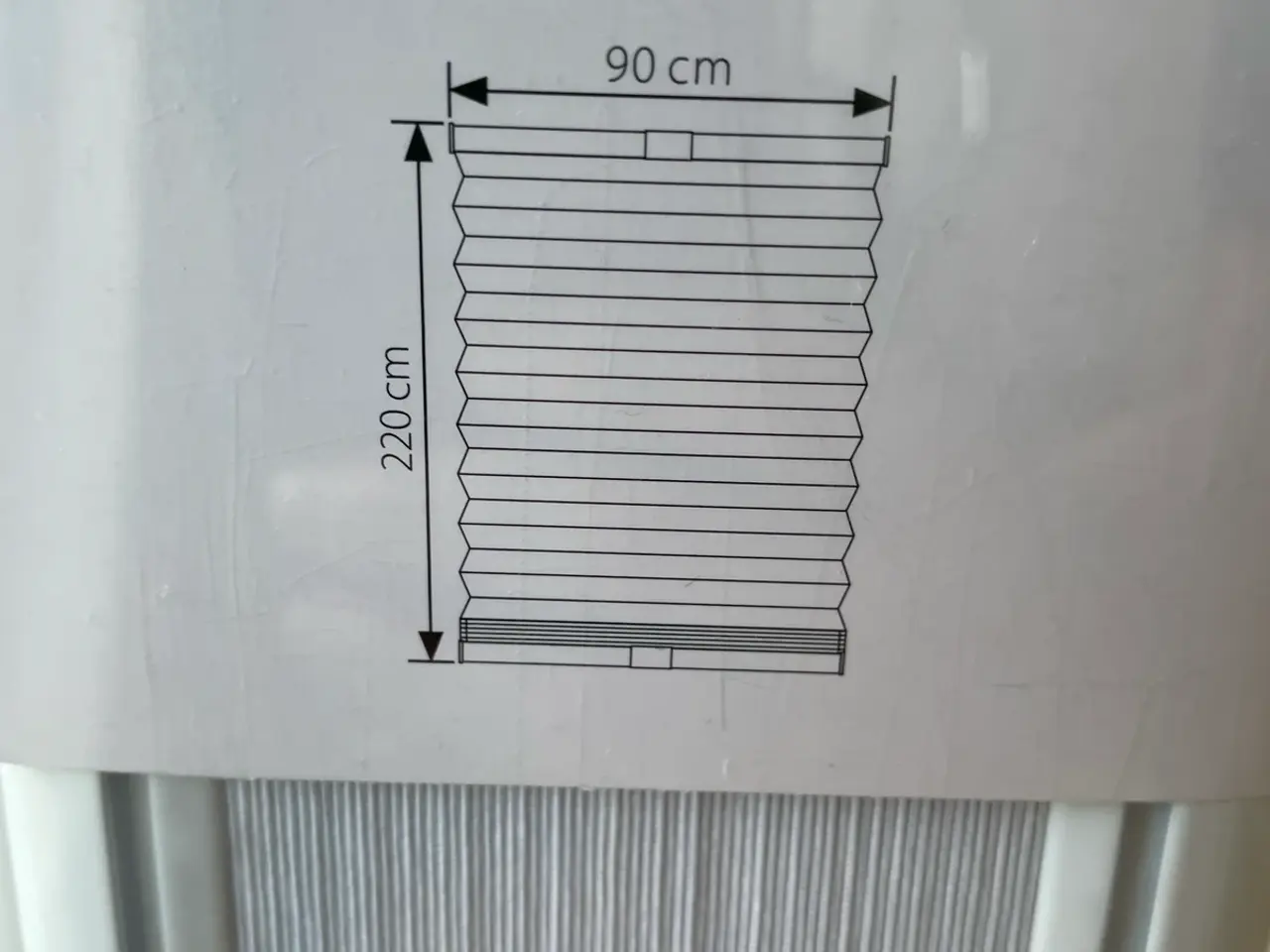 Billede 3 - Jysk rullegardin 90x220cm