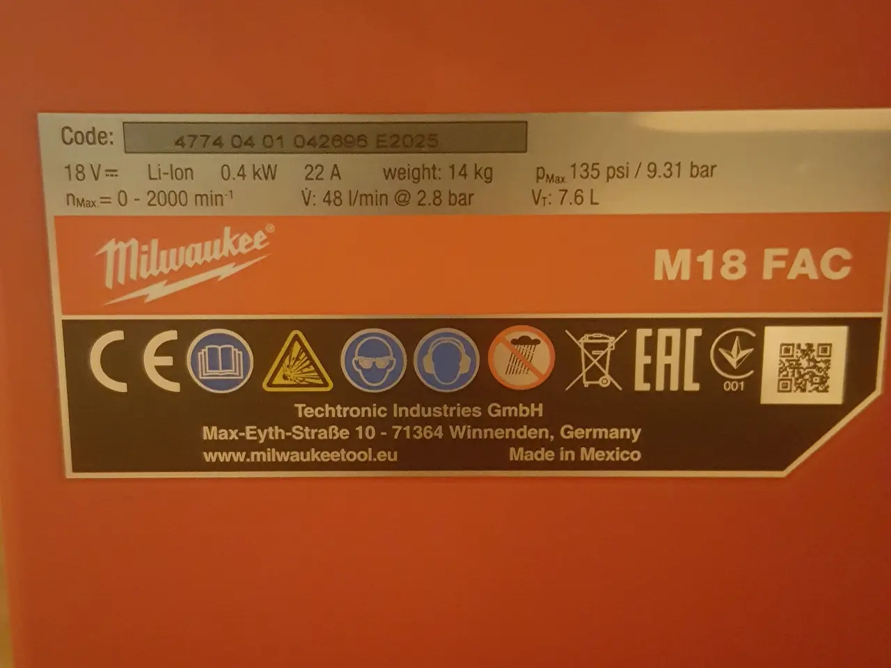 Billede 7 - Milwaukee M18 RC-0