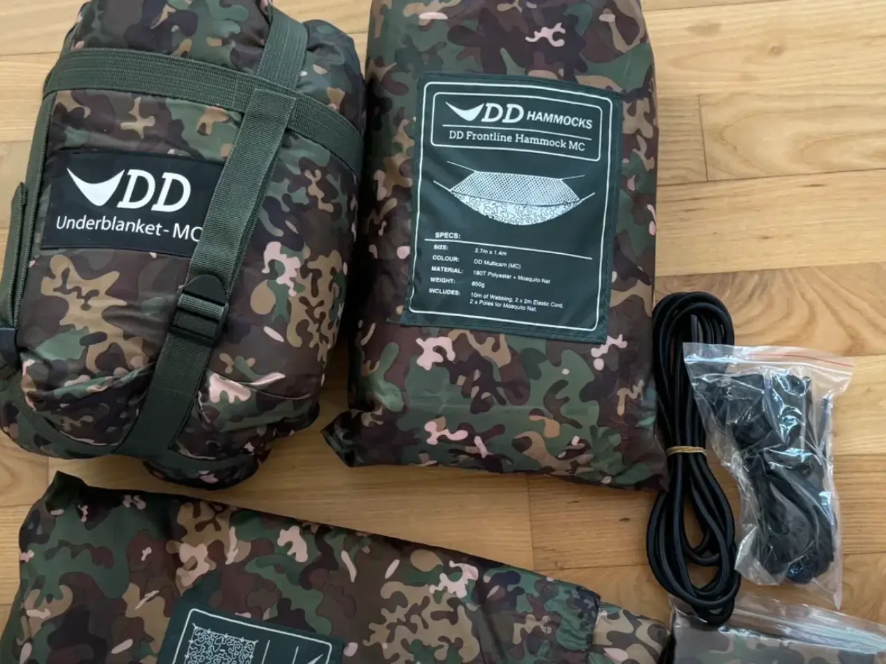 Billede 2 - DD Frontline Hammock samt tilbehør