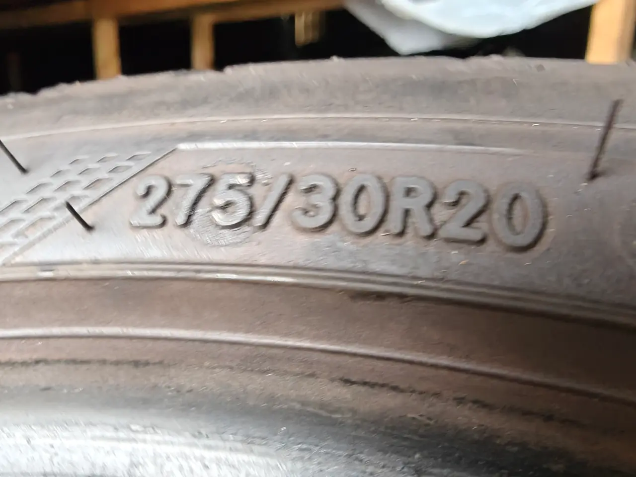 Billede 3 - Goodyear 2stk. Sommerdæk eagle f1 275/30r20 5mm ti