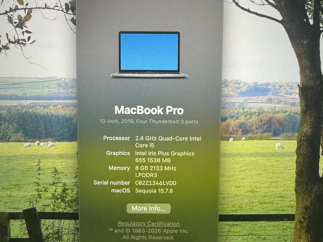 Billede 3 - MacBook Pro 2019 13-inch (works like new)