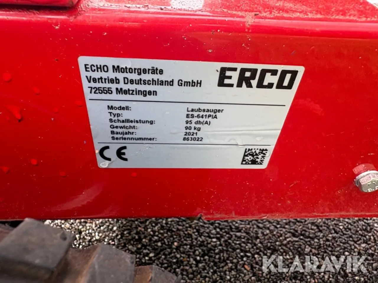 Billede 5 - Løvsuger Erco Es-641PIA