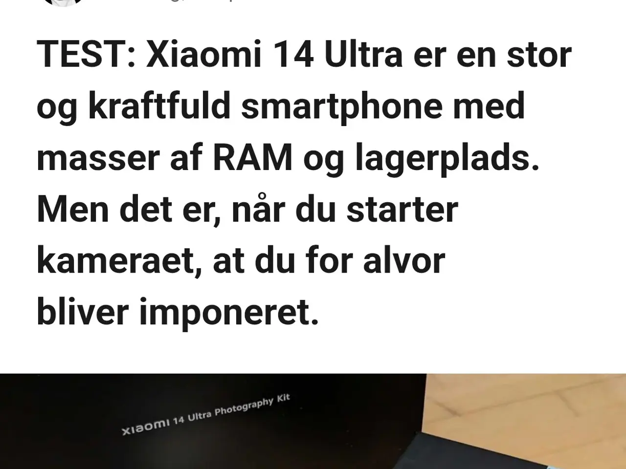 Billede 4 - XIAOMI 14 ULTRA.  5G