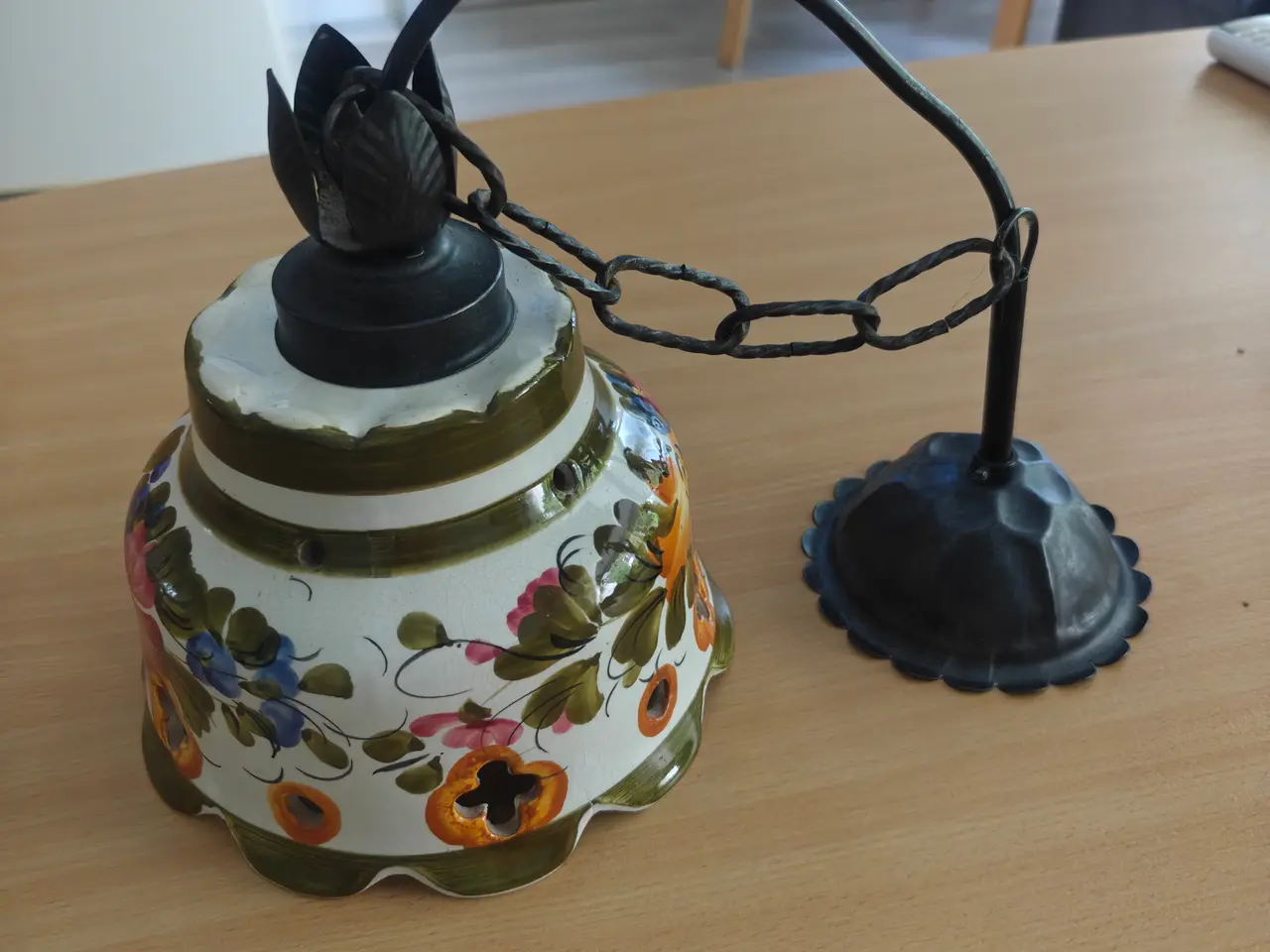 Billede 4 - Tysk keramik lampe