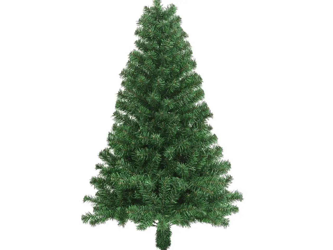 Billede 2 - Kunstigt juletræ med tykke grene 120 cm - grøn